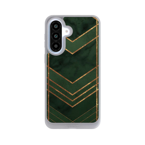 Samsung Galaxy A37 5G NIVOpure Dark Green Pattern Golden Stripes