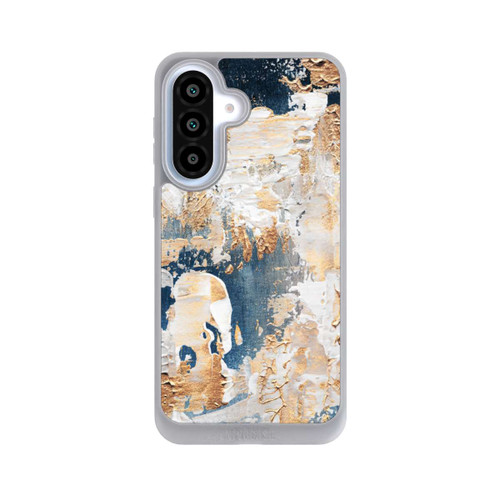 Samsung Galaxy A37 5G NIVOpure Abstraction Bleu et Or