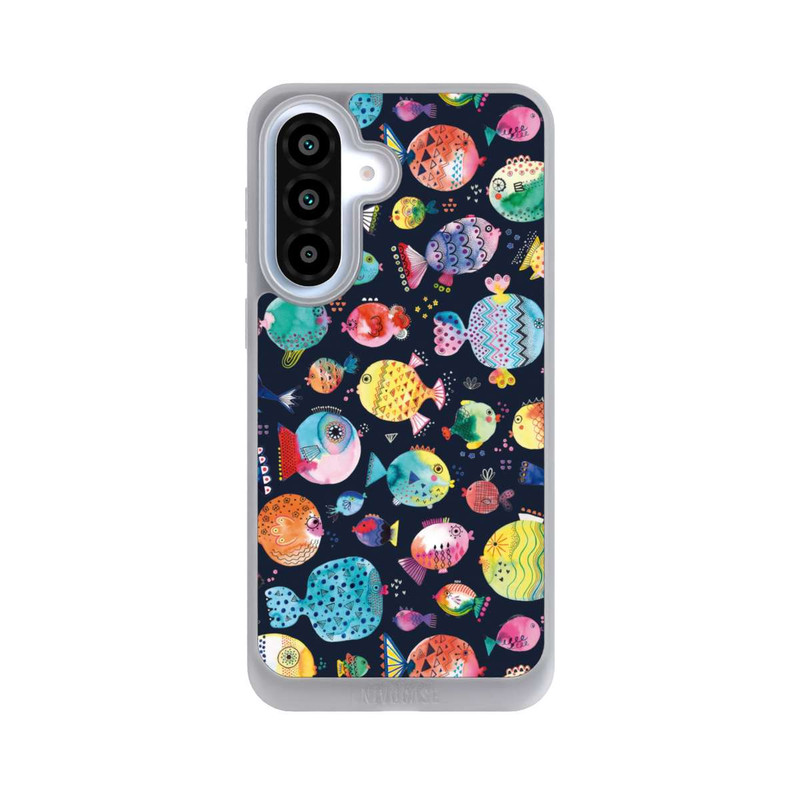Galaxy A37 5G NIVOpure Strandkugelfische Kinder Marineblau