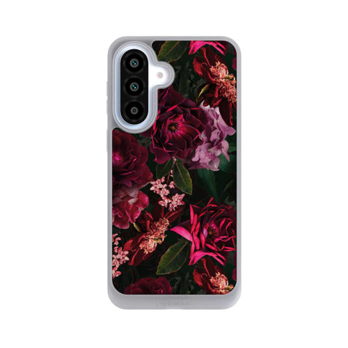 Samsung Galaxy A37 5G NIVOpure Fleurs rouge foncé et roses