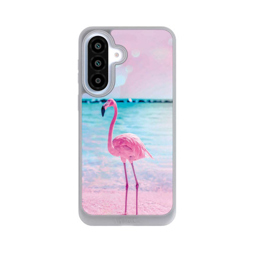 Samsung Galaxy A37 5G NIVOpure Pink Flamingo on the beach