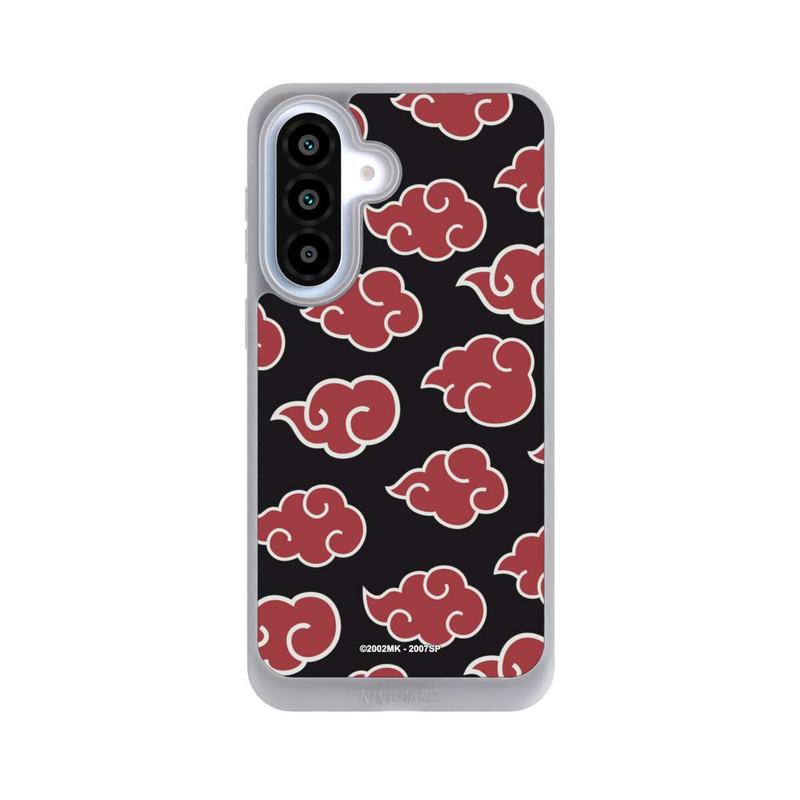 Galaxy A37 5G NIVOpure Akatsuki Pattern Black Big