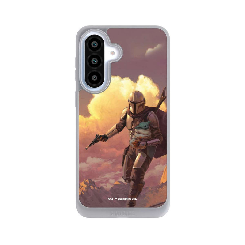 Galaxy A37 5G NIVOpure Les nuages ​​du coucher du soleil Mandalorien et Grogu