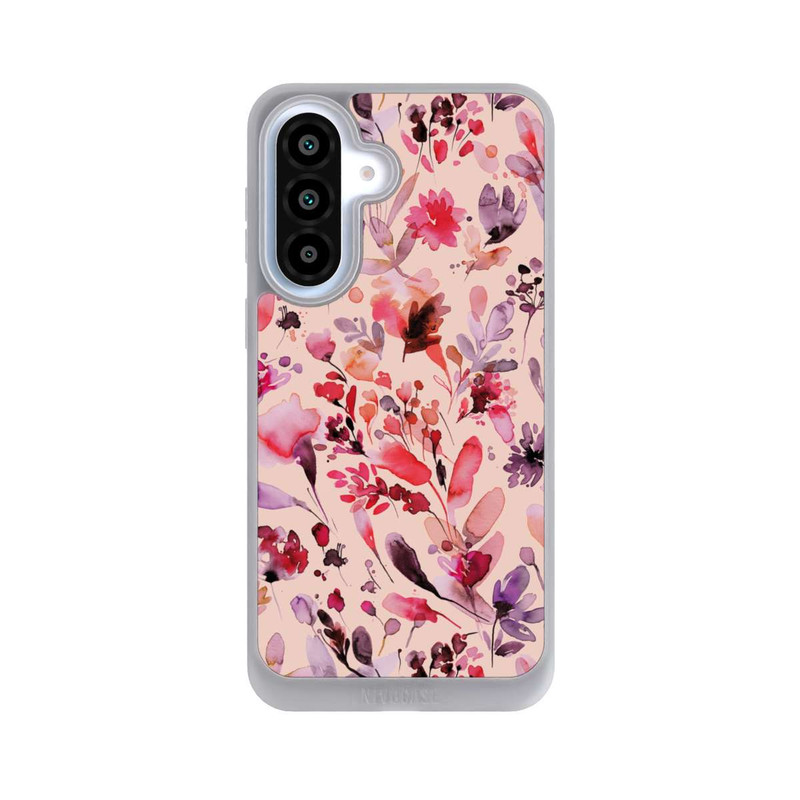 Galaxy A37 5G NIVOpure Künstlerische Blumen Viva Magenta