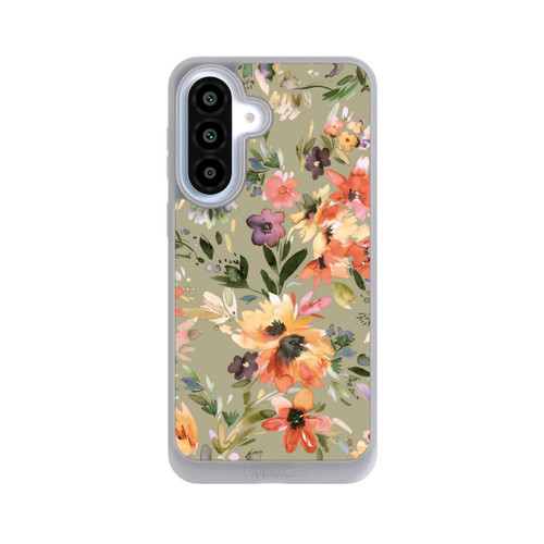 Samsung Galaxy A37 5G NIVOpure Malerische tropische Blumen Salbeigrün