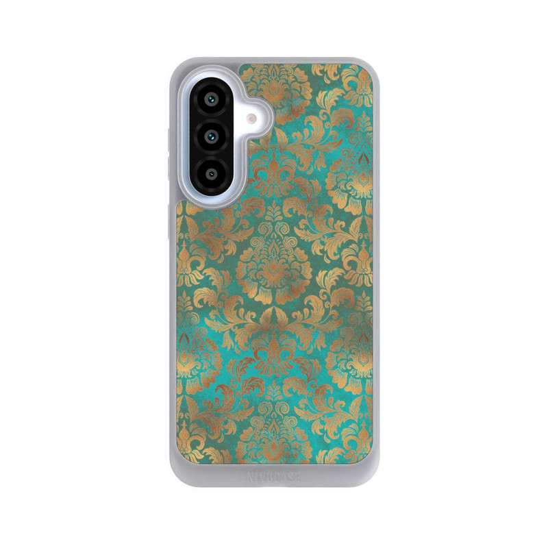 Galaxy A37 5G NIVOpure Papier Peint Damassé Turquoise