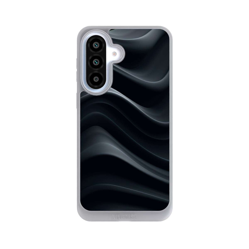 Galaxy A37 5G NIVOpure Black Waves Texture