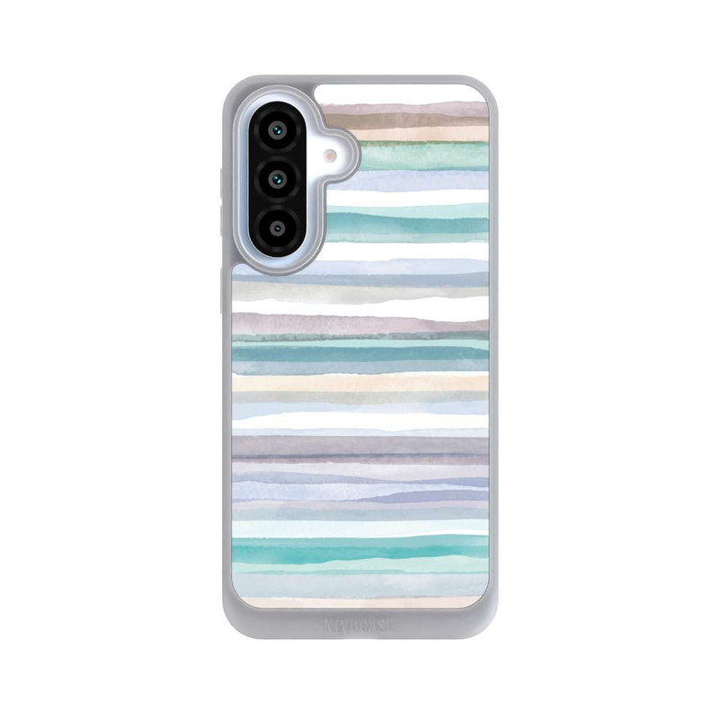 Galaxy A37 5G NIVOpure Pastellfarbene Streifen Blau