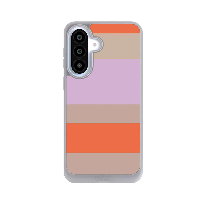 Galaxy A37 5G NIVOpure Moca Lila Orange Stripes