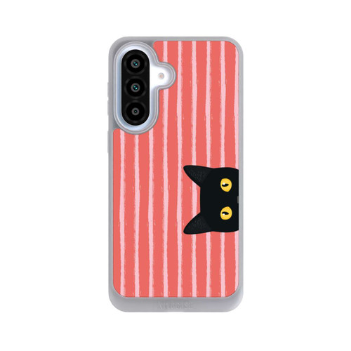 Samsung Galaxy A37 5G NIVOpure Schwarze Katze Gestreift Orange