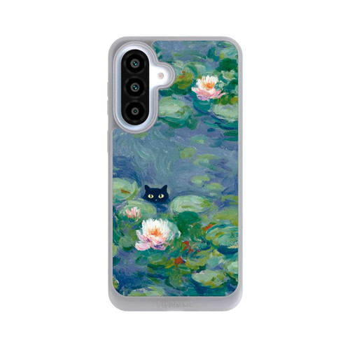 Samsung Galaxy A37 5G NIVOpure Cat in the Pond Monet Painting