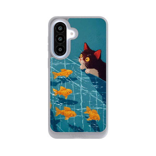 Samsung Galaxy A37 5G NIVOpure Die Katze im Pool mit KI