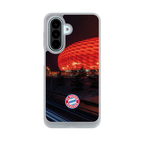 Samsung Galaxy A27 5G NIVOpure Allianz Arena bei Nacht FCB