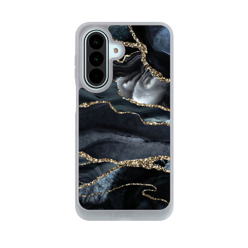 Samsung Galaxy A27 5G NIVOpure Dunkler Marmor Gold Glitzerlook