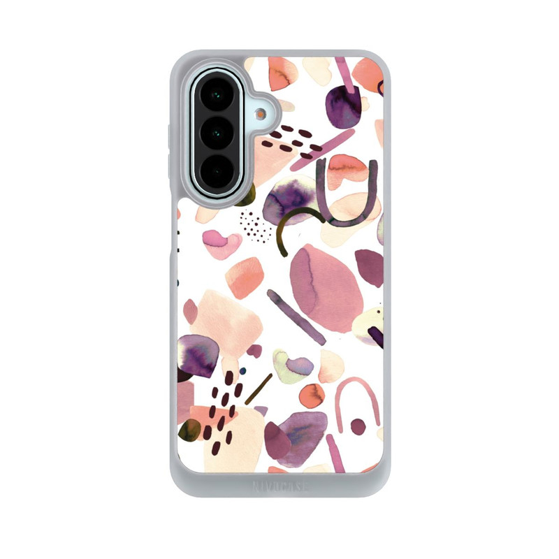 Galaxy A27 5G NIVOpure Abstrakte Formen aquarell lila