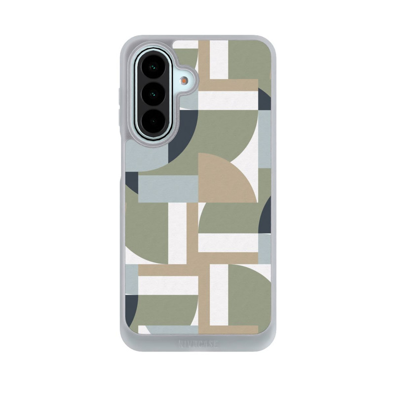 Galaxy A27 5G NIVOpure Futuristische Bauhaus Polygone Beige