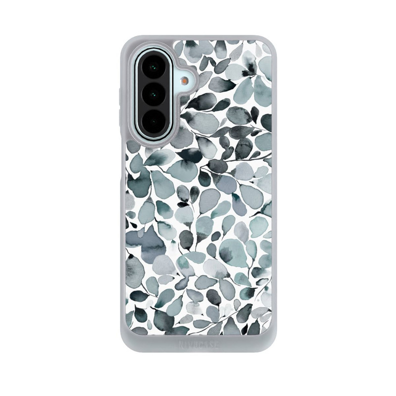 Galaxy A27 5G NIVOpure Eukalyptus Aquarell Blätter Grau