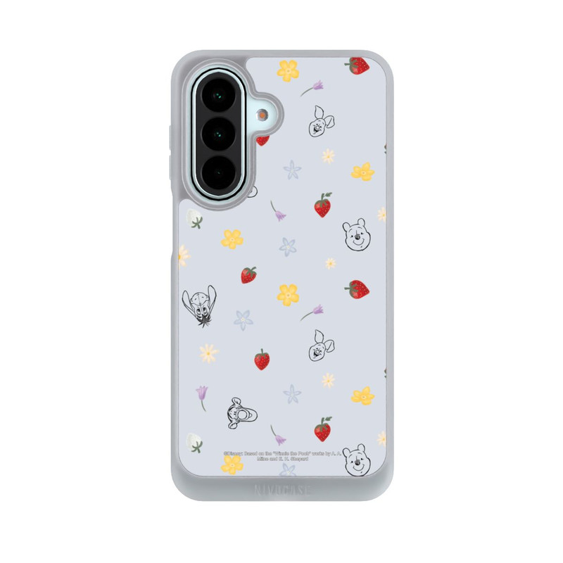 Galaxy A27 5G NIVOpure Winnie the Pooh and Friends Strawberry Pattern Blue