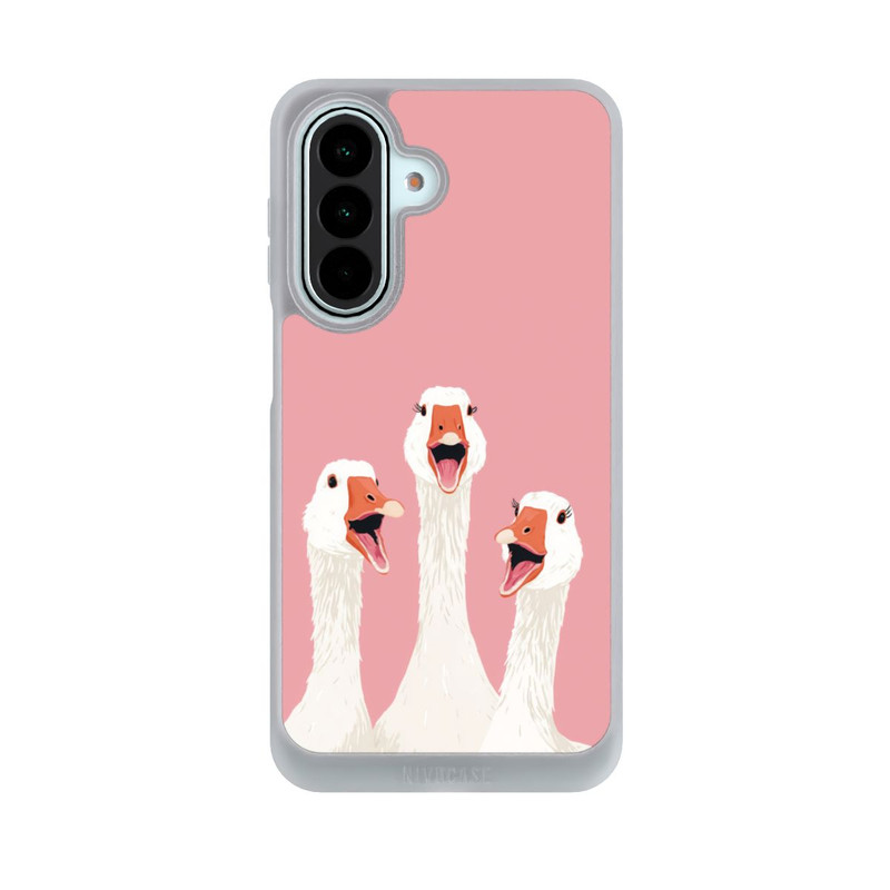 Galaxy A27 5G NIVOpure Drei Gänse Rosa mit KI
