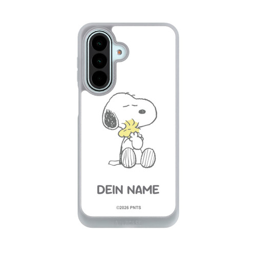Samsung Galaxy A27 5G NIVOpure Snoopy And Woodstock Cuddling Personalisierbar