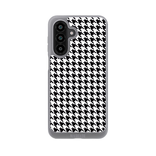 Samsung Galaxy A18 5G NIVOpure Hahnentritt Schwarz Weiß