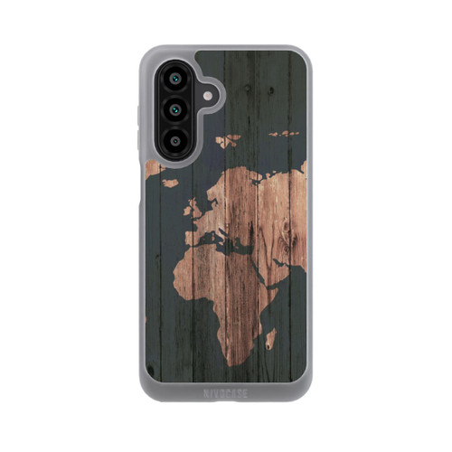 Samsung Galaxy A18 5G NIVOpure Wooden World Map