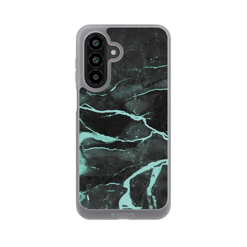 Galaxy A18 5G NIVOpure Grauer und blauer Marmor
