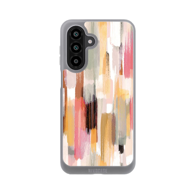 Galaxy A18 5G NIVOpure Abstrakte Pinselstriche Herbsttöne