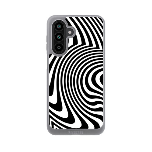 Samsung Galaxy A18 5G NIVOpure schwarz-weiße Wellen