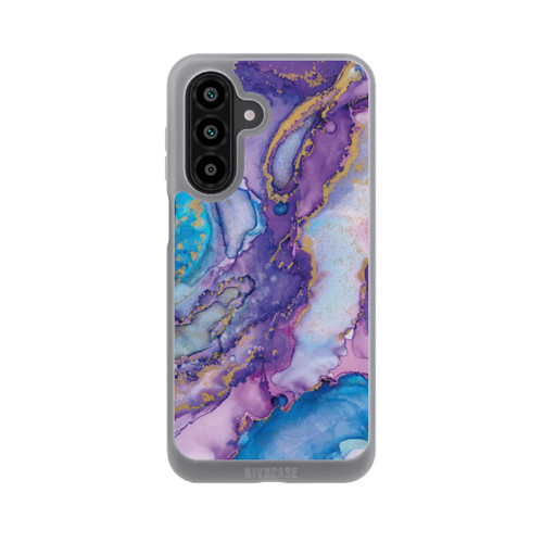 Samsung Galaxy A18 5G NIVOpure Strudel lila und blau