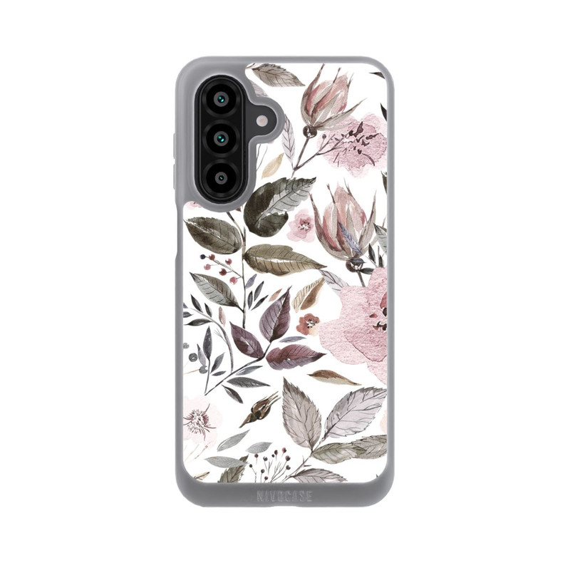 Galaxy A18 5G NIVOpure Aquarelle Fleurs Roses Brunes