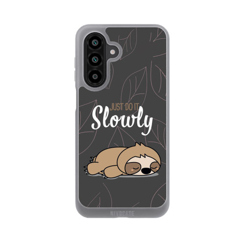Samsung Galaxy A18 5G NIVOpure Just Do It Slowly Sloth Grey