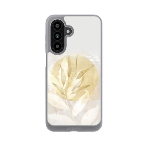 Samsung Galaxy A18 5G NIVOpure Boho Gold Blumen Kunst
