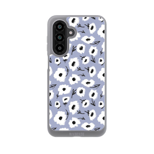 Samsung Galaxy A18 5G NIVOpure Pattern Fleurs Lilas