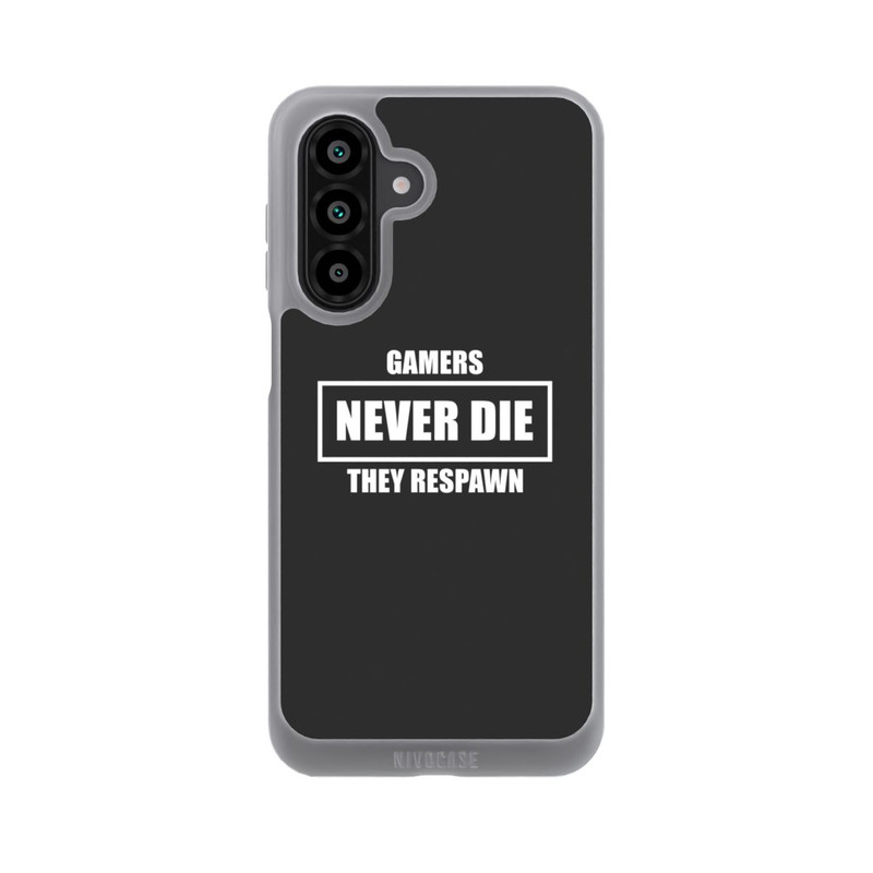 Galaxy A18 5G NIVOpure Gamers Never Die. They Respawn.
