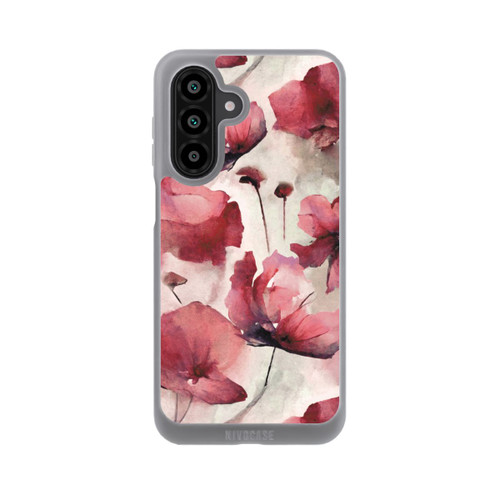 Samsung Galaxy A18 5G NIVOpure Wilde Mohnblumen Aquarell mit KI