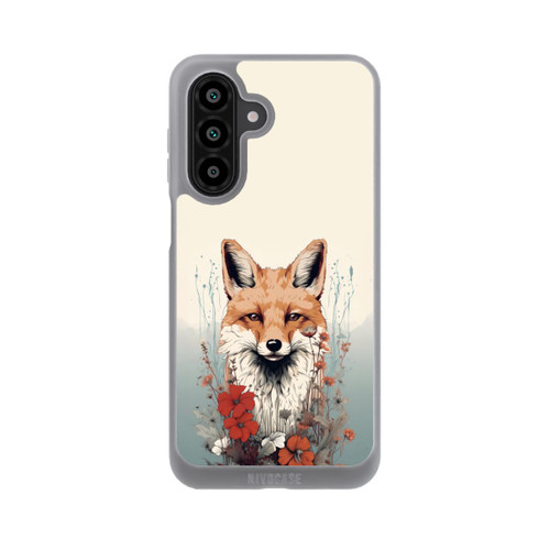 Samsung Galaxy A18 5G NIVOpure Renard avec des fleurs