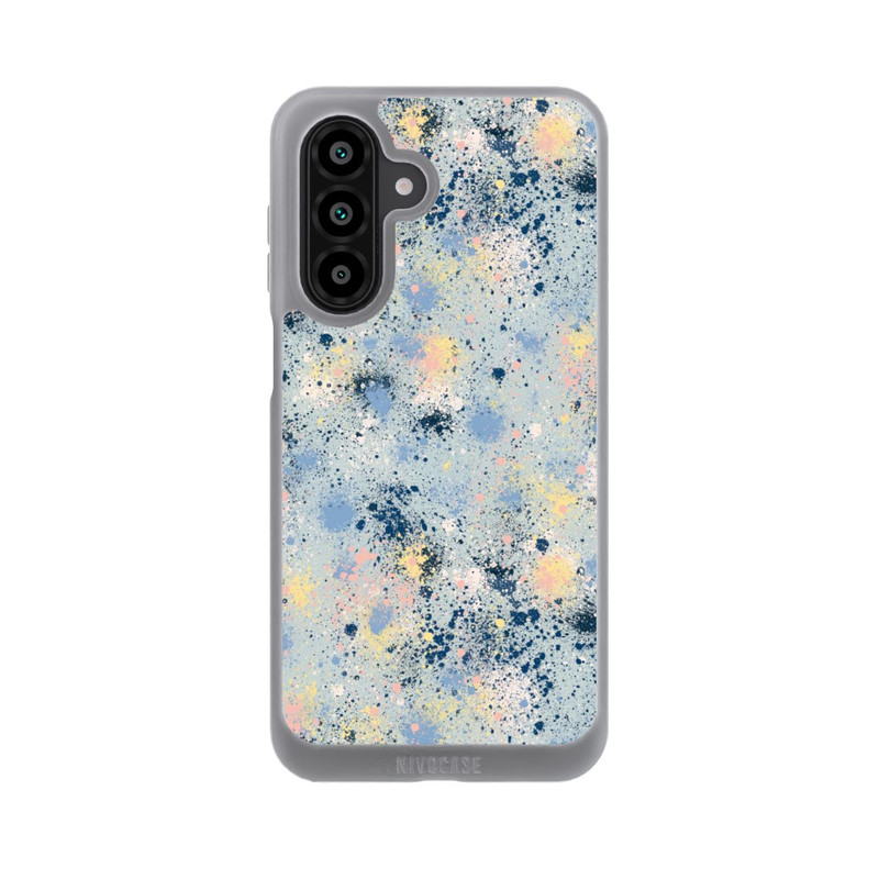 Galaxy A18 5G NIVOpure Tintentropfen Staub Textur Blau