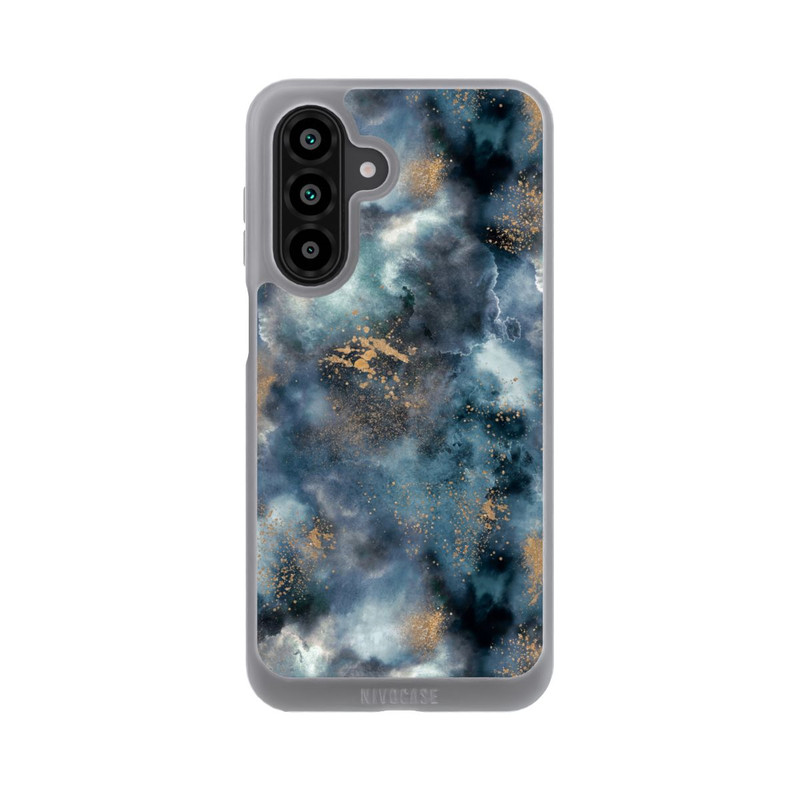 Galaxy A18 5G NIVOpure Smoky Marble Watercolor Navy
