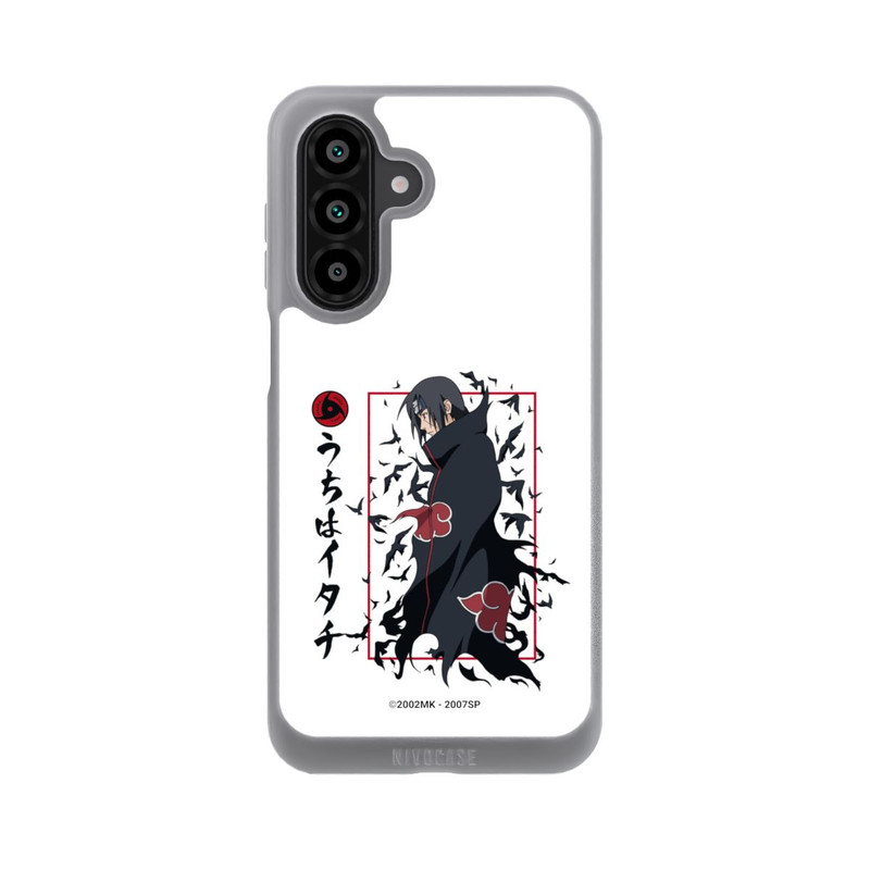 Galaxy A18 5G NIVOpure Itachi Krähen Weiß