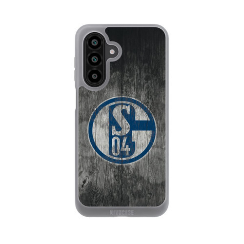 Samsung Galaxy A18 5G NIVOpure Schalke 04 Holz Look