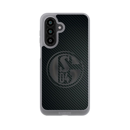 Samsung Galaxy A18 5G NIVOpure Schalke 04 Carbon Look