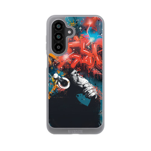 Samsung Galaxy A18 5G NIVOpure Affe Stereo Kopfhörer Graffiti Street Art