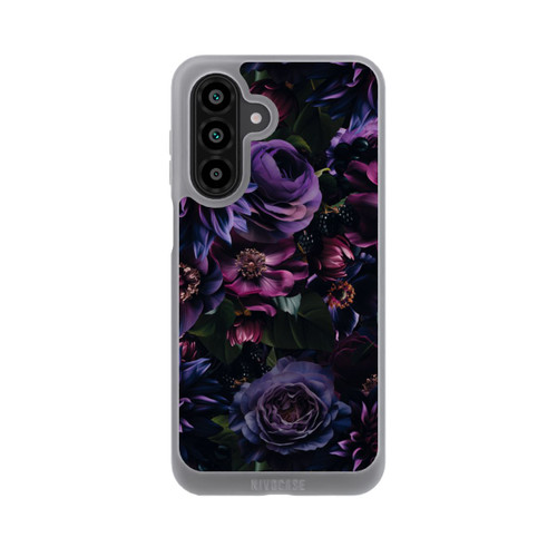 Samsung Galaxy A18 5G NIVOpure Dark Purple Flowers