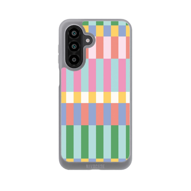 Galaxy A18 5G NIVOpure Checked Theme Pastel