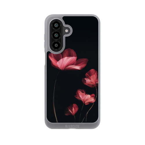 Samsung Galaxy A18 5G NIVOpure Burgunder Blüten schwarz