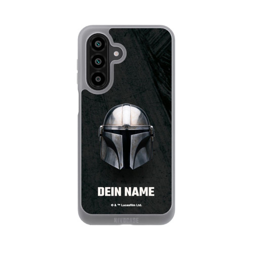 Samsung Galaxy A18 5G NIVOpure Star Wars Mandalorian Black Helmet Personalisierbar