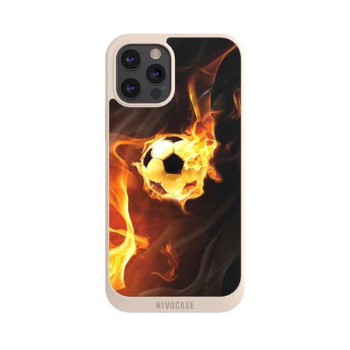 Apple iPhone 12 Pro Max NIVOpure Fußball in Flammen