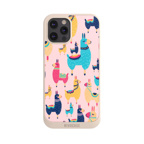 Apple iPhone 12 Pro Max NIVOpure Lama Pattern