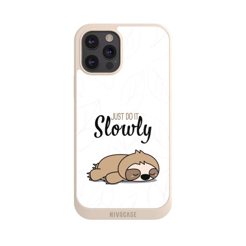 Apple iPhone 12 Pro Max NIVOpure Just Do It Slowly Sloth